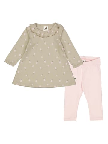 müsli 2tlg. Outfit in Beige/ Rosa
