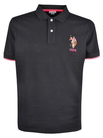 U.S. Polo Assn. Poloshirt in Schwarz