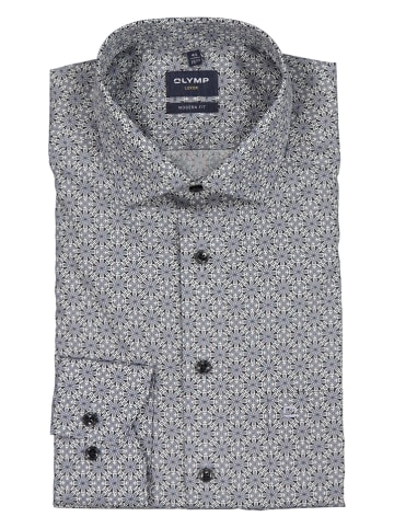 OLYMP Koszula "Luxor" - Modern fit - w kolorze szarym