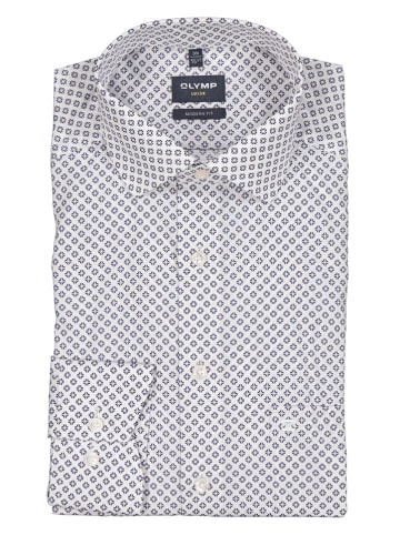 OLYMP Koszula "Luxor" - Modern fit - w kolorze białym