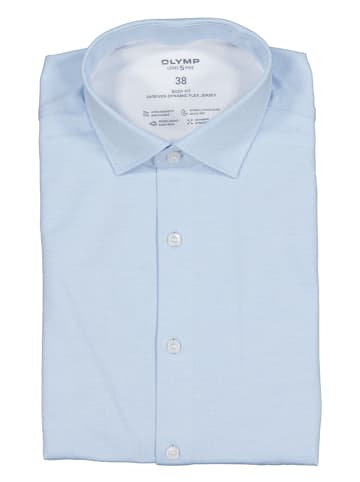 OLYMP Blouse "24/7 - Level 5" - body fit - lichtblauw