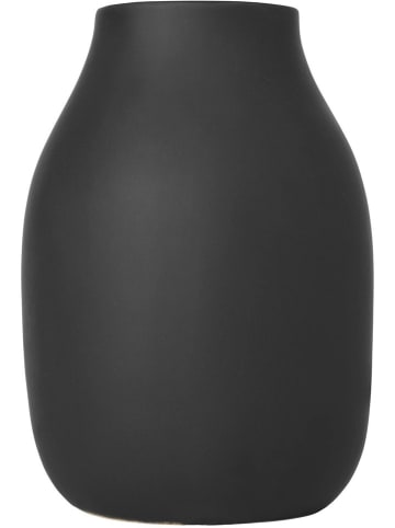 Blomus Vase "Colora" in Schwarz - (H)20 x Ø 14 cm