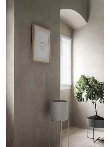 Blomus Pflanzgefäß "Kena" in Grau - (H)55 x Ø 22 cm