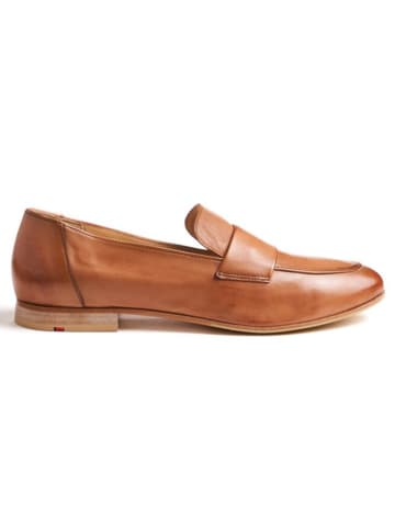 LLOYD Leder-Slipper in Hellbraun
