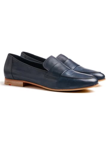 LLOYD Leder-Slipper  in Dunkelblau