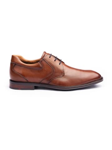 LLOYD Leder-Schnürschuhe "Monty" in Hellbraun