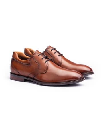 LLOYD Leder-Schnürschuhe "Monty" in Hellbraun