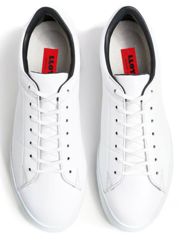 LLOYD Leder-Sneakers "Enrico" in Weiß