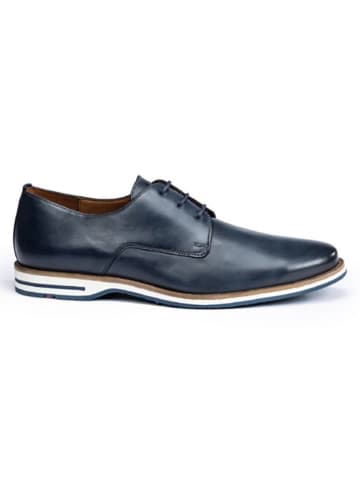 LLOYD Leder-Schnürschuhe "Dakin" in Dunkelblau