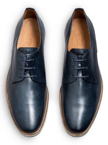 LLOYD Leren veterschoenen "Dakin" donkerblauw