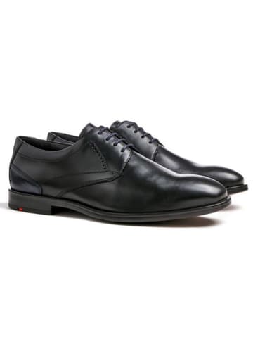 LLOYD Leren veterschoenen "Kalmar" zwart