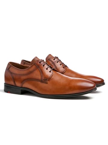 LLOYD Leder-Schnürschuhe "Osmond" in Hellbraun