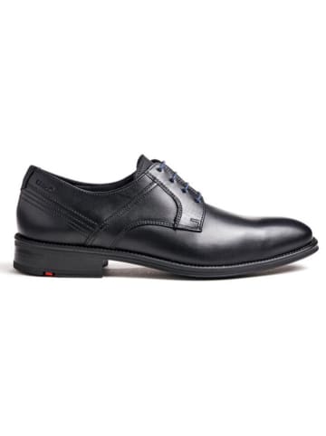 LLOYD Leder-Schnürschuhe "Gala" in Schwarz