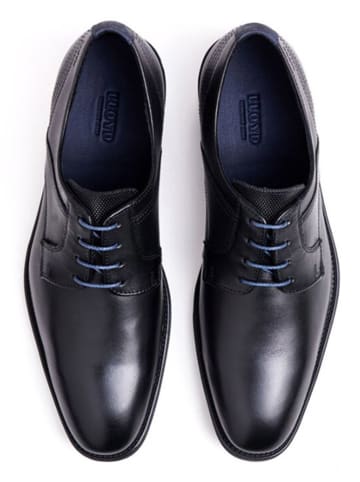 LLOYD Leren veterschoenen "Gala" zwart