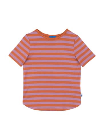 finkid Shirt "Maalari" oranje/paars