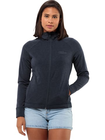 Jack Wolfskin Fleecejacke "Waldsee" in Dunkelblau