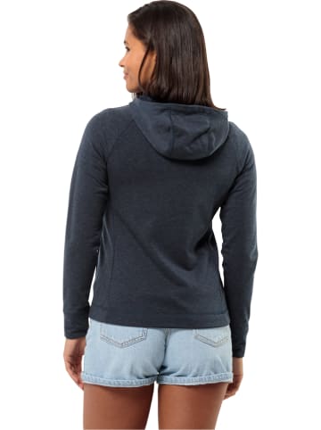 Jack Wolfskin Fleece vest "Waldsee" donkerblauw