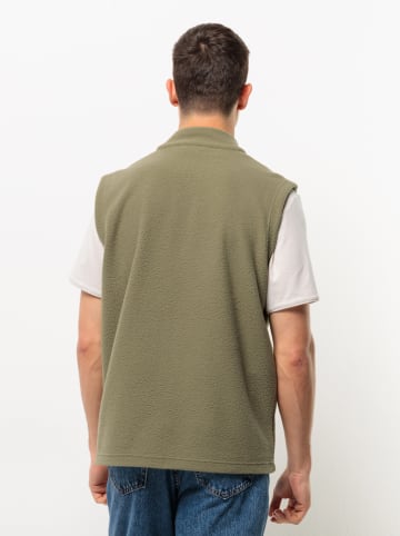 Jack Wolfskin Fleeceweste "Light Curl" in Khaki