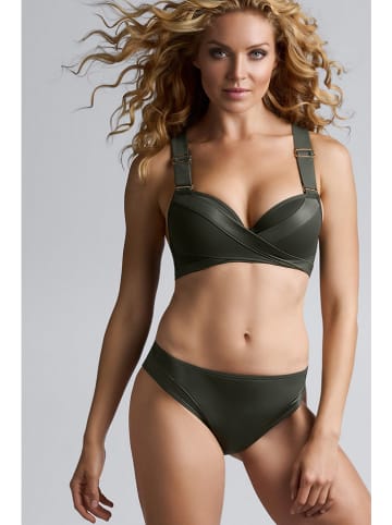 Marlies Dekkers Figi bikini "Cache Coeur" w kolorze khaki