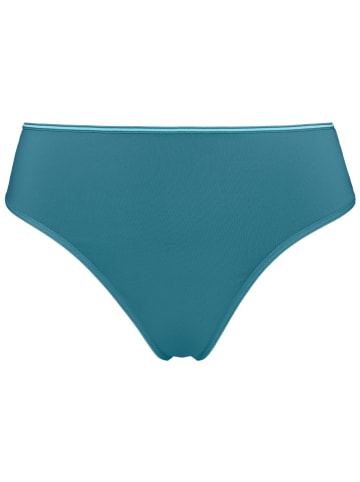 Marlies Dekkers Stringi "Dame De Paris" w kolorze turkusowym