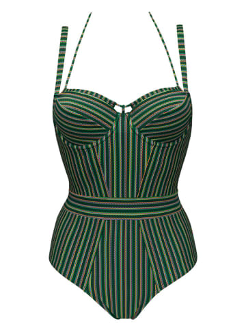 Marlies Dekkers Badeanzug "Holi Vintage" in Grün