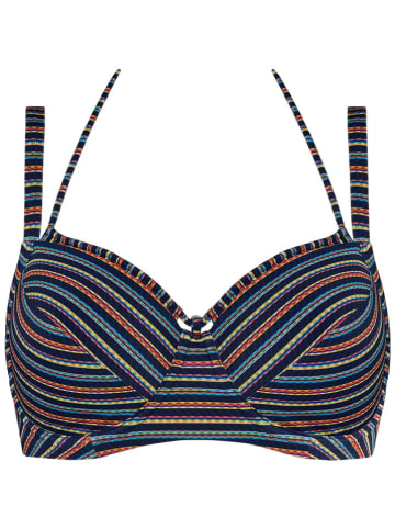 Marlies Dekkers Bikini-Oberteil "Holi Vintage" in Dunkelblau