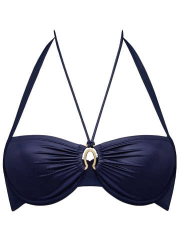 Marlies Dekkers Biustonosz bikini "Jet Set" w kolorze granatowym