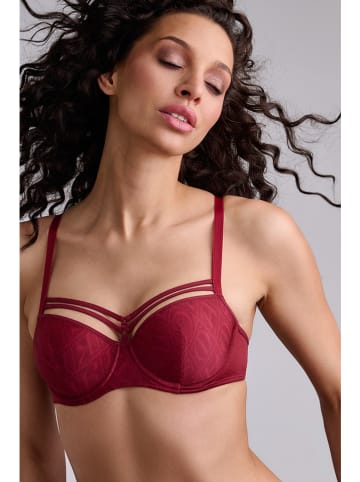 Marlies Dekkers Biustonosz balkonetka "Seduction" w kolorze czerwonym