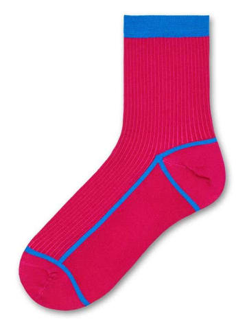 Happy Socks Socken in Pink/ Blau