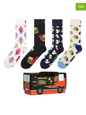 Happy Socks 4-delige set: sokken meerkleurig