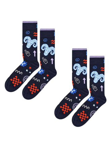 Happy Socks 2er-Set: Socken in Bunt