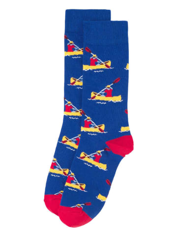 Happy Socks 2er-Set: Socken in Grün/ Blau