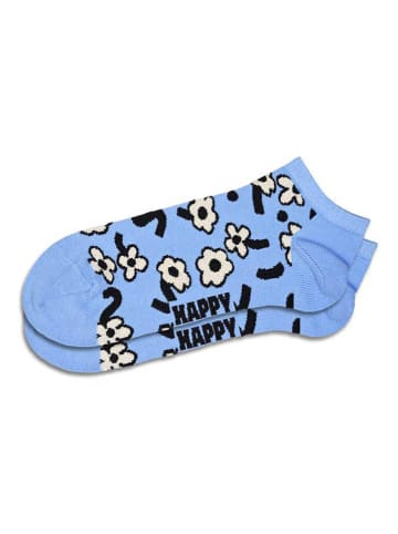 Happy Socks Skarpety (3 pary) w kolorze fioletowo-błękitno-żółtym