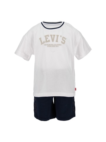 Levi's Kids 2-delige outfit donkerblauw/wit