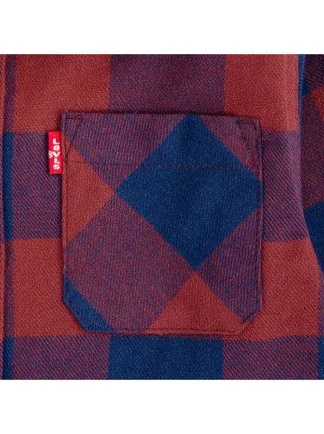 Levi's Kids Blouse rood/donkerblauw