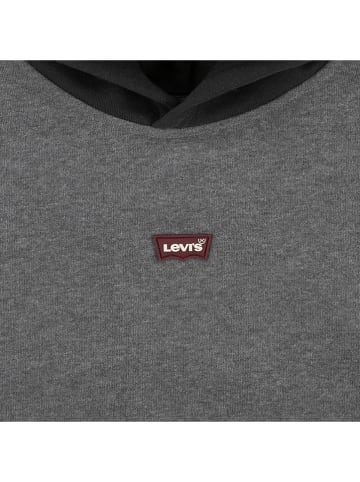 Levi's Kids Hoodie in Grau/ Schwarz