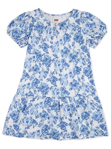 Levi's Kids Sukienka w kolorze biało-niebieskim