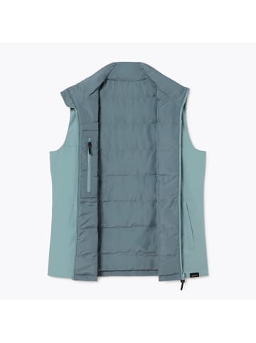 Tropicfeel Omkeerbare functionele bodywarmer "NS40" turquoise