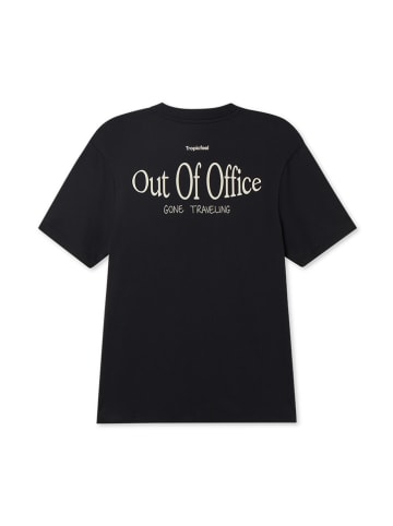 Tropicfeel Koszulka funkcyjna "Out Of Office" w kolorze czarnym