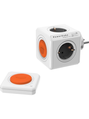 Designnest Steckdosenwürfel "Power Cube" in Weiß