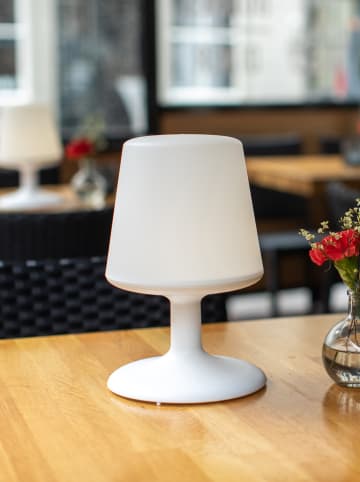 koziol LED-Tischleuchte ''Light to Go - Love'' in Weiß - (H)28 x Ø 18 cm
