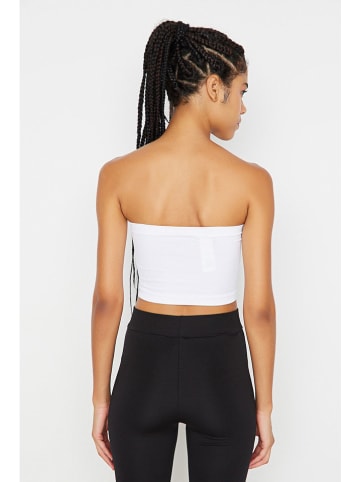 trendyol Biustonosz bandeau w kolorze białym