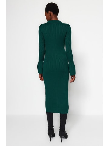 trendyol Strickkleid in Grün