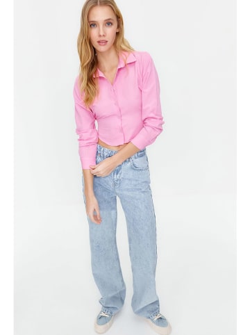 trendyol Blouse lichtroze