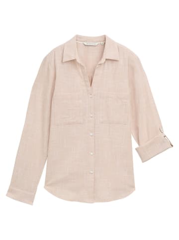 Tom Tailor Bluse in Beige
