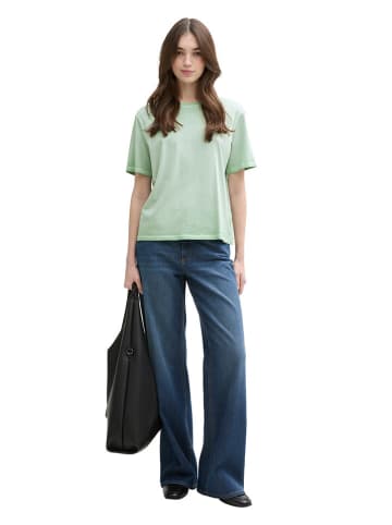 TOM TAILOR Denim Shirt in Grün