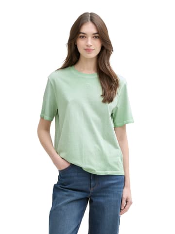 TOM TAILOR Denim Shirt in Grün