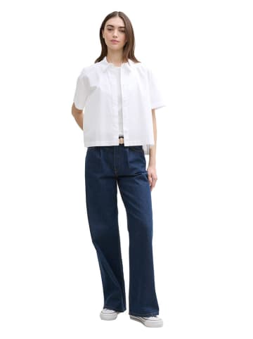 TOM TAILOR Denim Bluse in Weiß