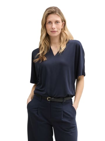 Tom Tailor Shirt donkerblauw