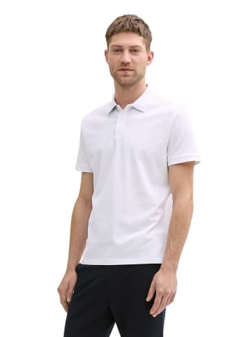 Tom Tailor Koszulka polo w kolorze białym